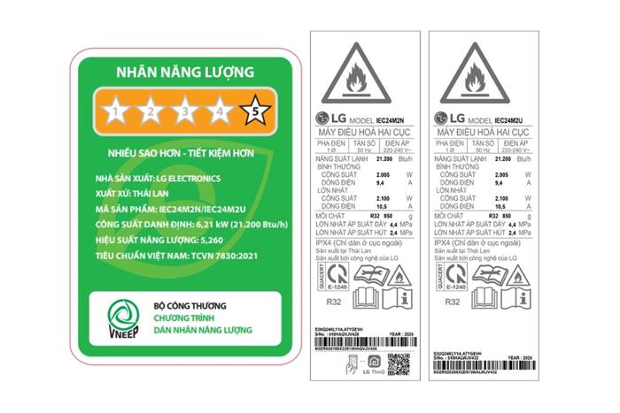 Điều Hòa LG Inverter 24.000 BTU 1 Chiều IEC24M2